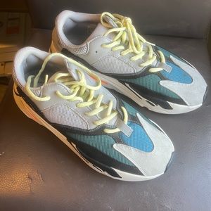 Yeezy Boost 700 Wave mens 10 Barley worn and never washed or cleaned.